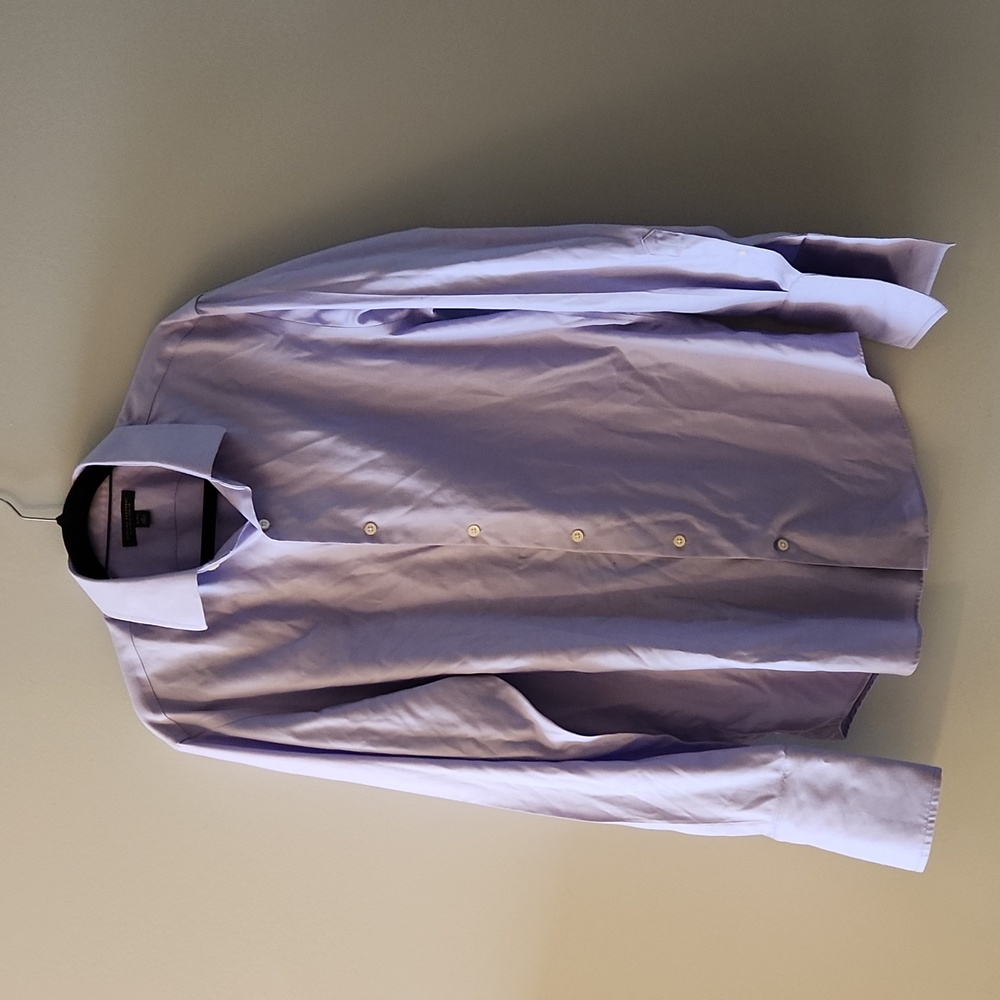 Banana Republic Large Purple Non-Iron Shirt